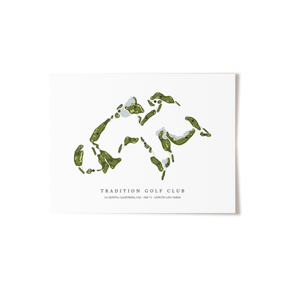 Tradition Golf Club | Golf Course Print | Unframed
