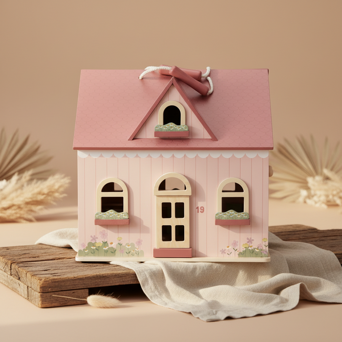 Tragbares Puppenhaus