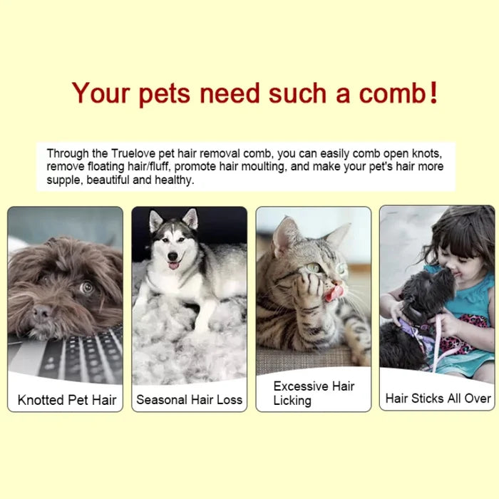 TrueLove Pet Hair Brush TLK25131 - Dog.Dog.Cat.
