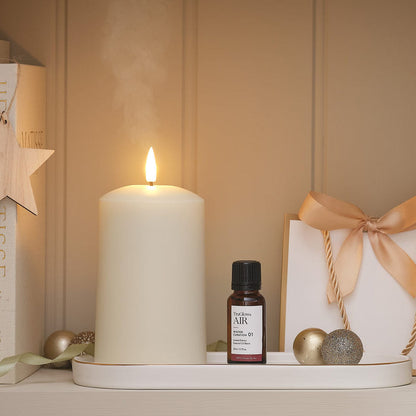TruGlow AIR® Portable Candle Diffuser & Christmas Morning Fragrance Oil Bundle, Chosen by You