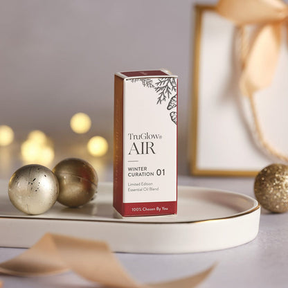 TruGlow AIR® Portable Candle Diffuser & Christmas Morning Fragrance Oil Bundle, Chosen by You