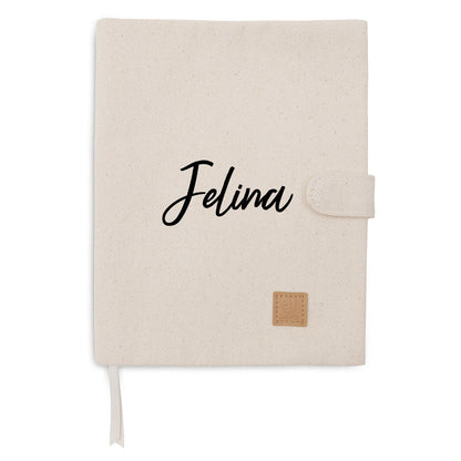 Jollein U-Heft Hülle Twill Sand – Produktansicht