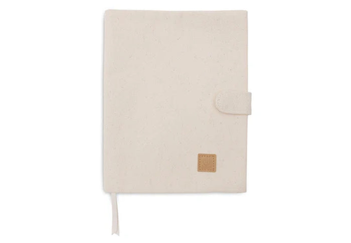 Jollein U-Heft- und Mutterpasshülle Twill Sand – Detailansicht