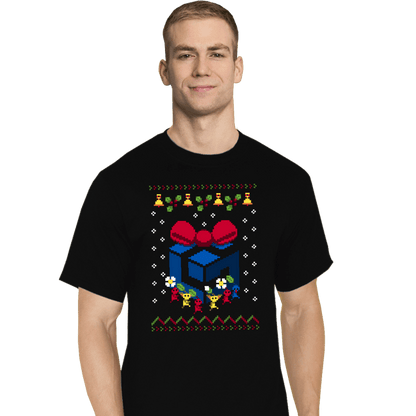 Daily_Deal_Shirts T-Shirts, Tall / Large / Black Ugly Cube
