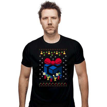 Daily_Deal_Shirts Fitted Shirts, Mens / Small / Black Ugly Cube