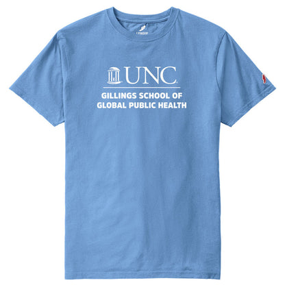 UNC Gillings School of Global Public Health T-Shirt in Carolina Blue by League - Main View - League
