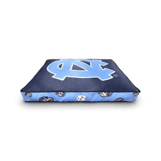 UNC Tar Heels Pillow Style Dog Bed - Main View - Stadium Spot