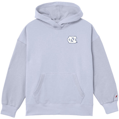 UNC Tar Heels Reverse Fleece Hoodie in Cashmere Blue - Main View - League