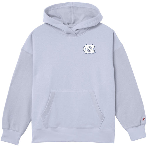 UNC Tar Heels Reverse Fleece Hoodie in Cashmere Blue - Main View - League