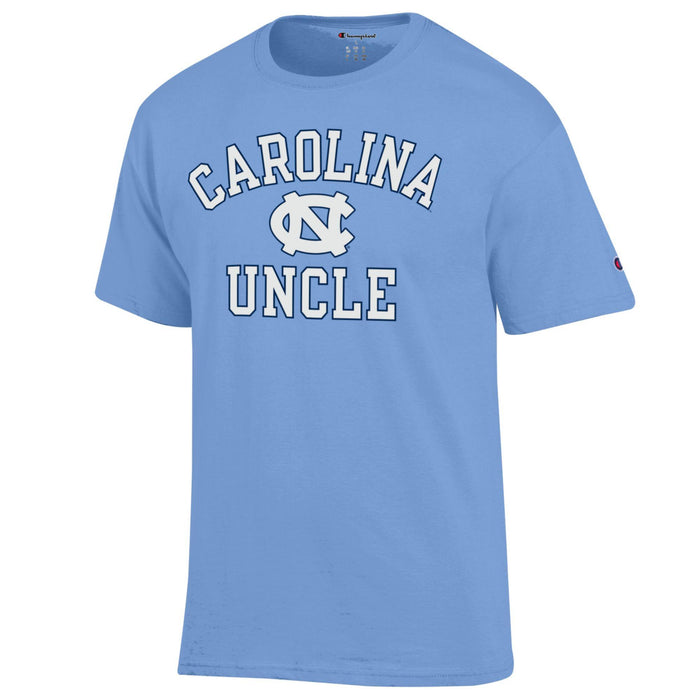 UNC Uncle Carolina Blue T-Shirt by Champion - Main View - Champion