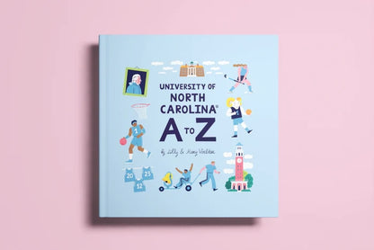 University North Carolina A To Z - Front View - Collegiate ABCs