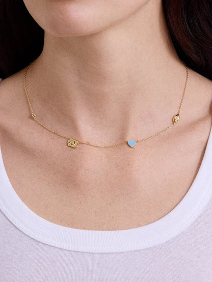 University of North Carolina Charm Necklace by Baublebar - Detail View - Baublebar