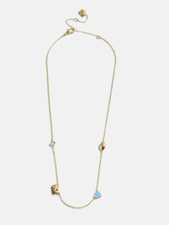 University of North Carolina Charm Necklace by Baublebar - Lifestyle View - Baublebar