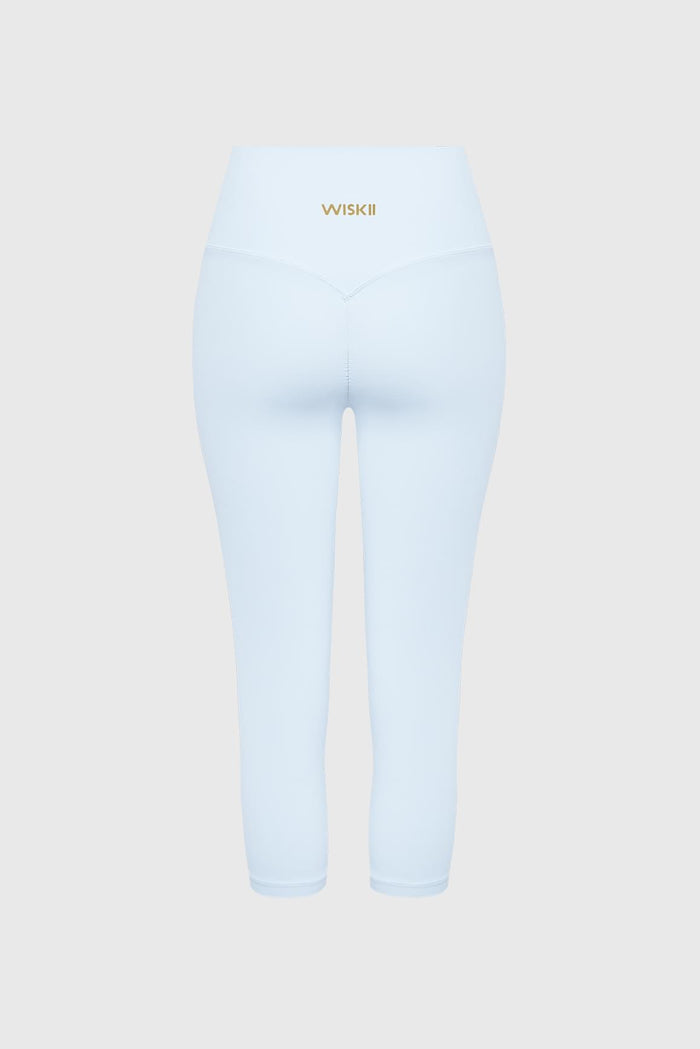 V-Waist Scrunch Capri Legging
