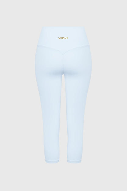 V-Waist Scrunch Capri Legging
