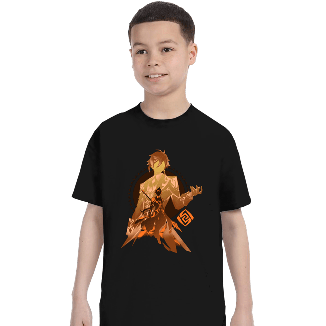 Shirts T-Shirts, Youth / XS / Black Vago Mundo Zhongli