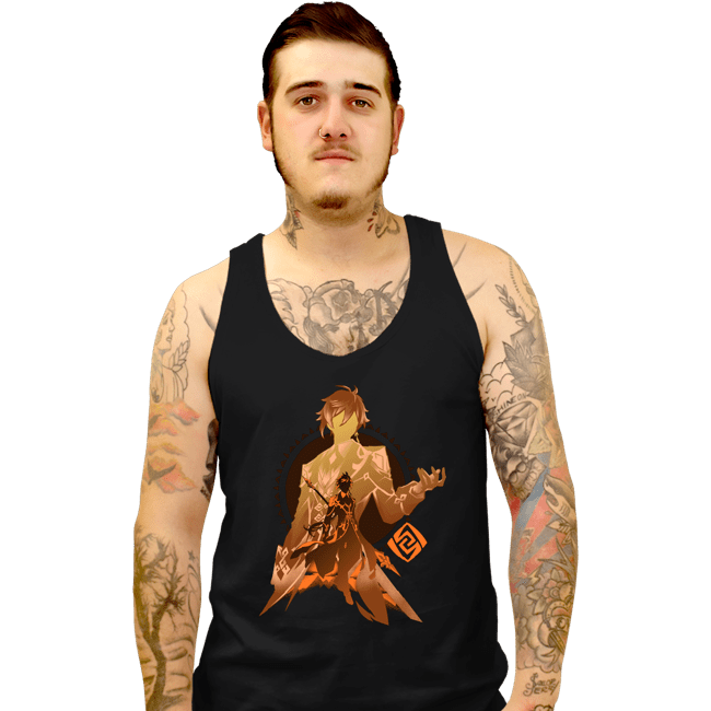 Tank Top, Unisex / Small / Black