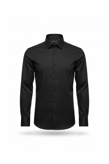 Verso Ceremony Black Shirt - Full Length