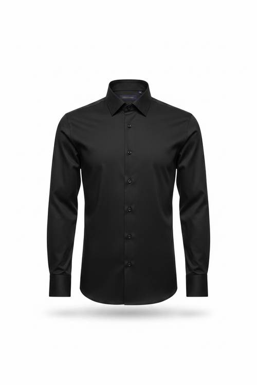 Verso Ceremony Black Shirt - Full Length