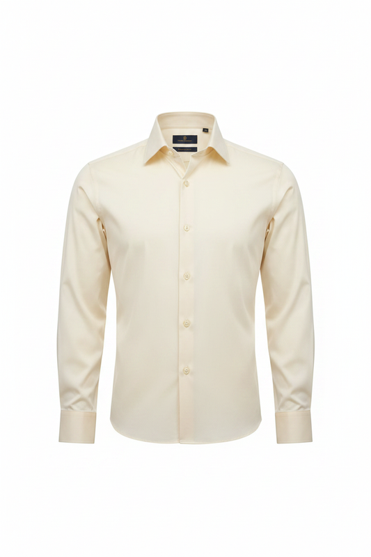 Verso Ceremony Cream Shirt - Full Length