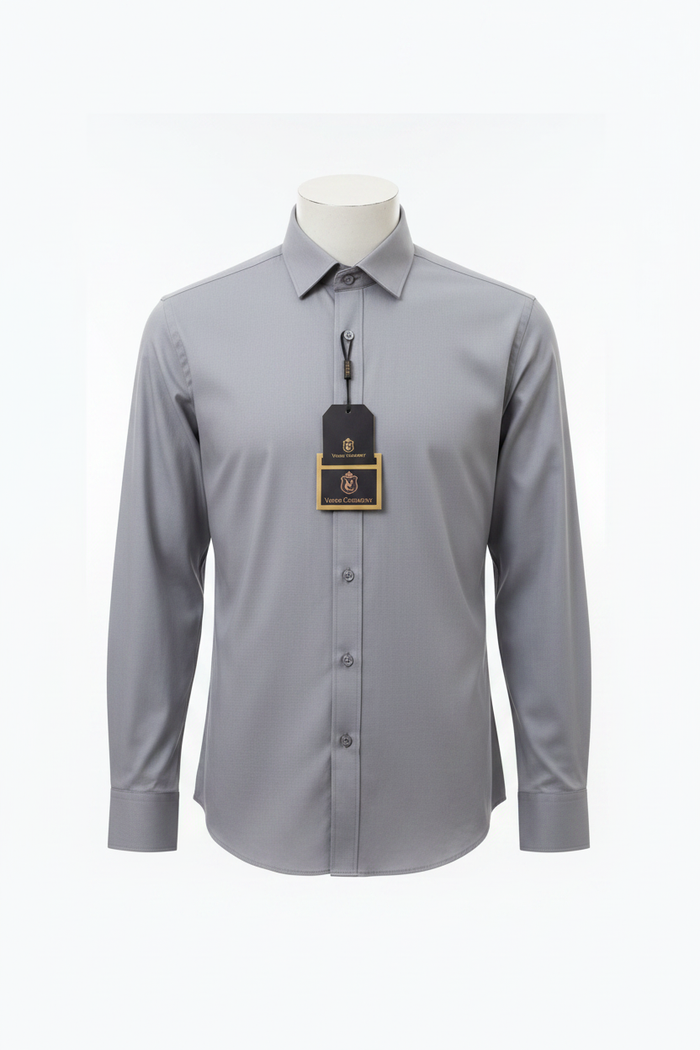 Verso Ceremony Grey Shirt - Full Length