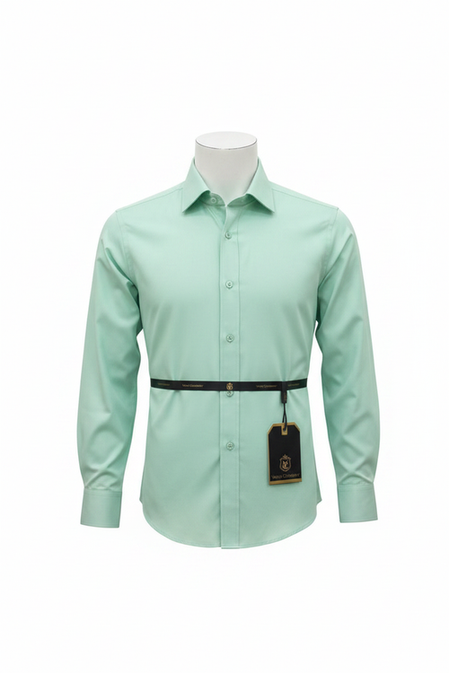 Verso Ceremony Mint Green Shirt - Full Length