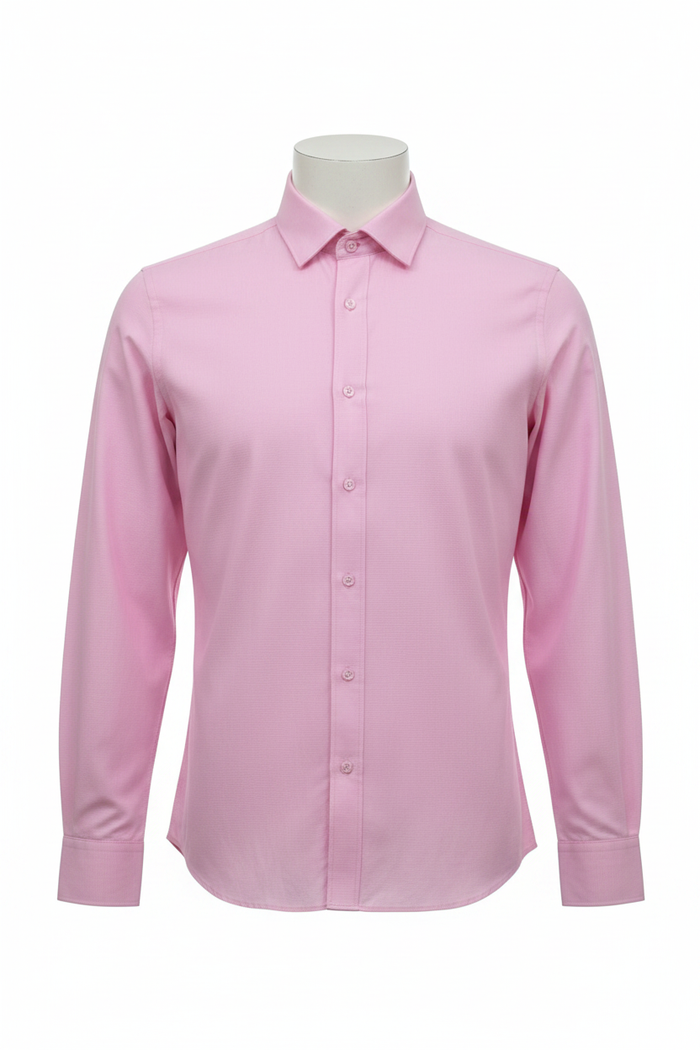 Verso Ceremony Pink Shirt - Full Length