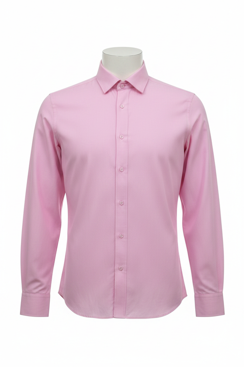 Verso Ceremony Pink Shirt - Full Length