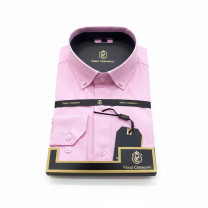 Verso Ceremony Pink Shirt - White Background