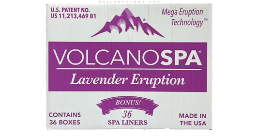 Volcano Pedicure Spa 6 Steps - Lavender Eruption (36packs)