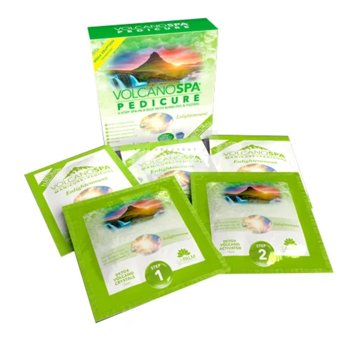 Volcano Pedicure Spa 6 Steps - Lemongrass & Ginger Enlightenment