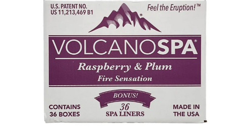 Volcano Pedicure Spa 6 Steps - Raspberry & Plum (36packs)