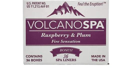 Volcano Pedicure Spa 6 Steps - Raspberry & Plum (36packs)