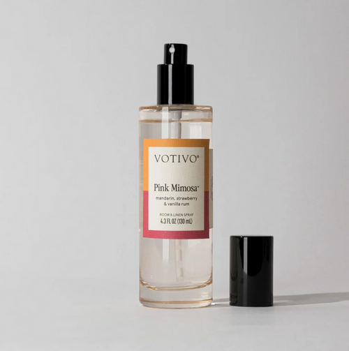 Votivo Room & Linen Spray Pink Mimosa Scents in at Wrapsody