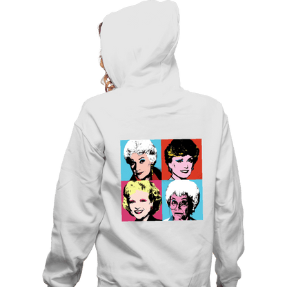 Zippered Hoodies, Unisex / Small / White
