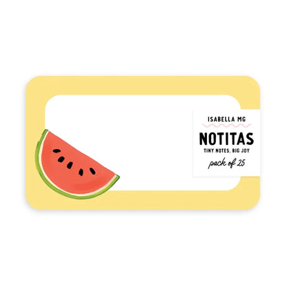 Watermelon Notitas - Mini Notes