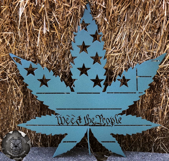 Weed the People Pot Leaf