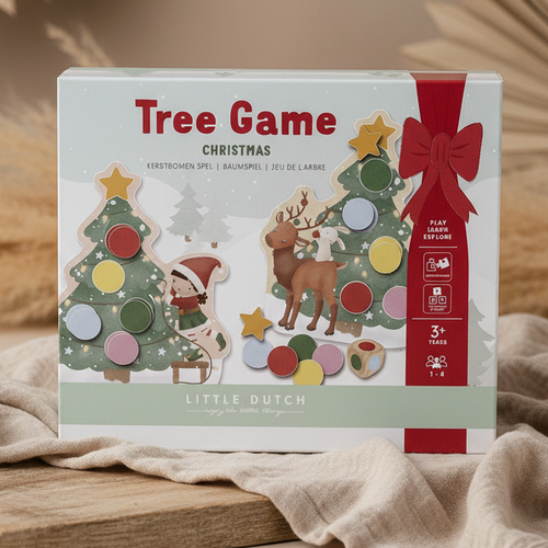 Weihnachtsbaum-Spiel für Kinder – Brettspiel ab 3 Jahren