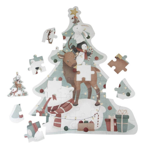 Weihnachtspuzzle XL – 35 Teile, ab 4 Jahren