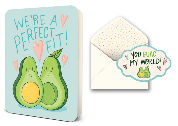 We're A Perfect Fit - Greeting Card - Pine & Moss