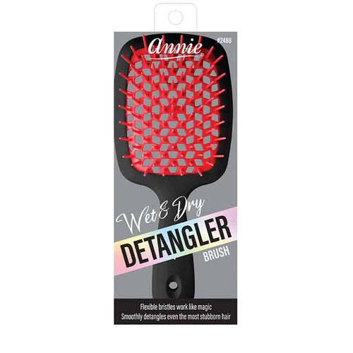 Wet & Dry Detangling Hair Brush [Black] #2488