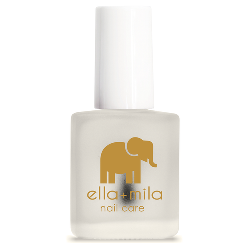 What the Gel gel-like top coat bottle – ella+mila nail care