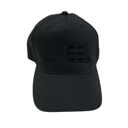 WHEEL - Logo Black On Black Baseball Cap