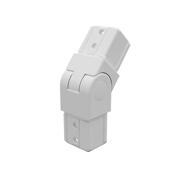 White NANORAIL SWIVEL VERTICAL JOINER - Image 1