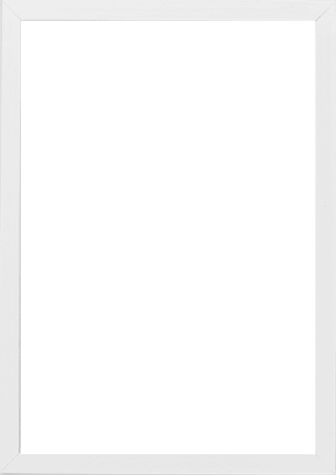 White Wood Frame