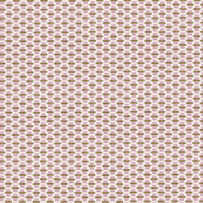 chenille and woven jacquard pink and citron geometric fabric
