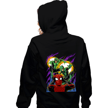 Zippered Hoodies, Unisex / Small / Black
