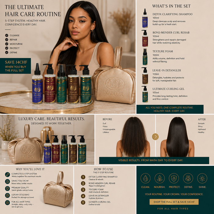 Xalora Hair Care Routine Set Mini Size