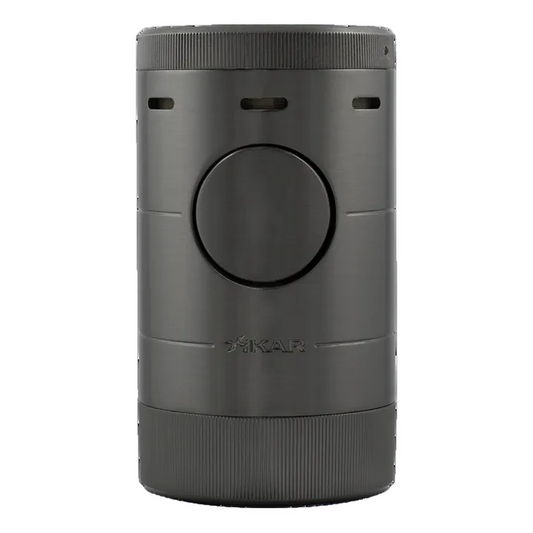 Xikar Volta Quad-Jet Gunmetal Tabletop Lighter