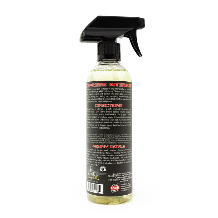 P&S Xpress 16oz bottle label on a white background.